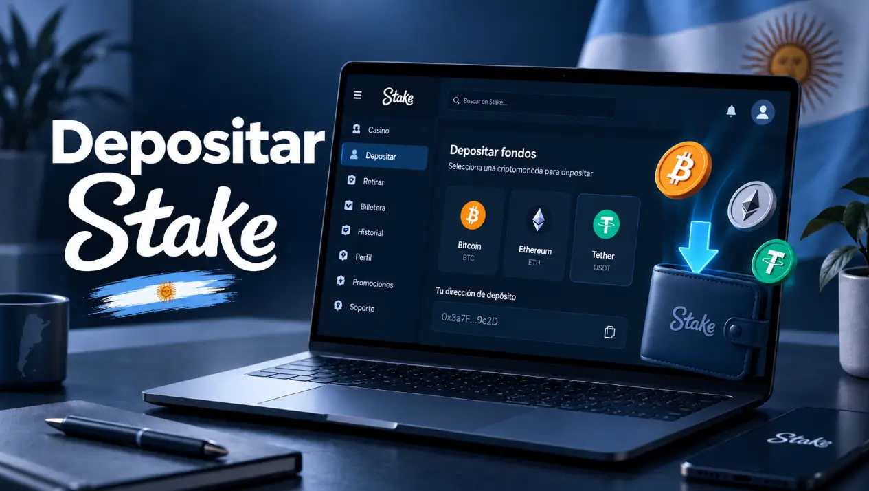 Cómo depositar en Stake