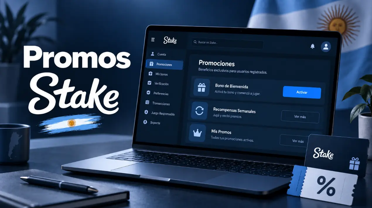 Promociones para usuarios registrados en Stake